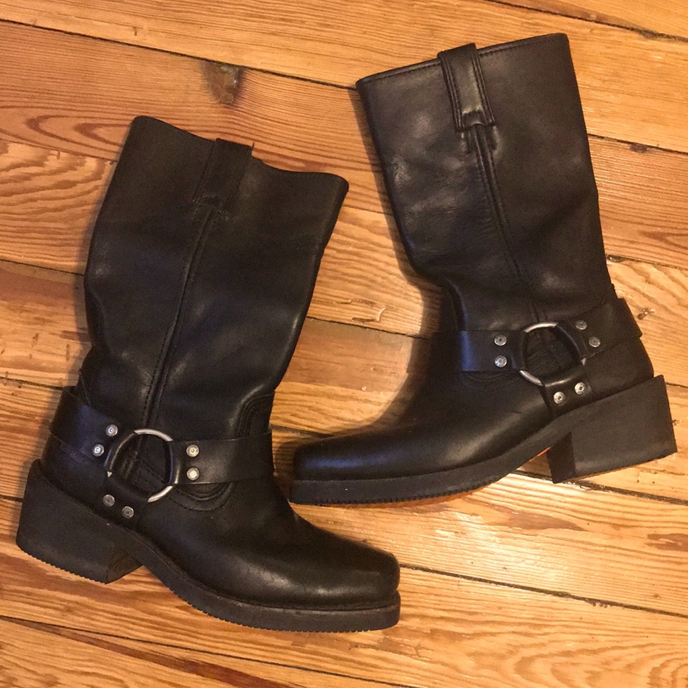 Harley Davidson Harness Moto Biker Boots